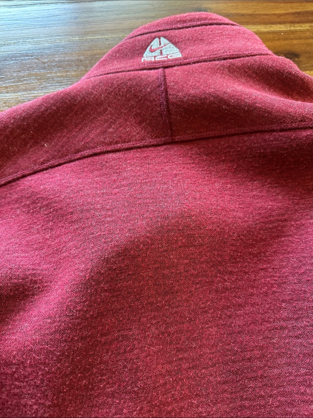 Nike ACG Maroon Full‑Zip Performance Jacket - Picture 4 of 4